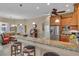 Entertain in this kitchen with granite counters, wood cabinets, and stainless steel appliances at 612 Cadiz Rd, Venice, FL 34285