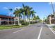 Street view of the town with palm trees lining the streets, providing a charming and inviting atmosphere at 734 Brightside Crescent Dr # 18, Venice, FL 34293