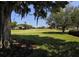 Scenic golf course view from the home, featuring lush green fairways and mature trees at 748 White Pine Tree Rd # 208, Venice, FL 34285