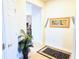 Bright foyer with a decorative rug and plant, leading into a well-lit home at 13892 Alafaya St, Venice, FL 34293