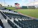 View of stadium seating at CoolToday Park, the spring training home of the Atlanta Braves in North Port, Florida at 13892 Alafaya St, Venice, FL 34293