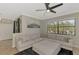 Comfortable living room area with modern decor and view of backyard at 12410 Cinqueterre Dr, Venice, FL 34293