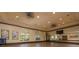 Yoga studio and exercise room with large mirrors and equipment for classes and individual workouts at 13730 Vancanza, Venice, FL 34293