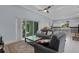 Bright living space seamlessly connecting to the kitchen, perfect for modern living and entertaining at 1596 Landfall Dr, Nokomis, FL 34275