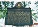 Historic landmark sign of Venice, chronicling its rich history and Mediterranean charm at 1904 Canary Island St, Venice, FL 34292