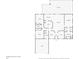 Detailed floor plan showcasing the layout of this home's rooms, including bedrooms, kitchen, and lanai/pool area at 4332 Big Leaf St, North Port, FL 34286
