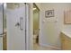 Bathroom featuring shower, toilet, storage, and decor at 4425 Corso Venetia Blvd # A20, Venice, FL 34293