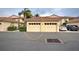 A well-maintained garage featuring two doors and ample parking space at 4425 Corso Venetia Blvd # A20, Venice, FL 34293