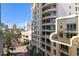 Condo building featuring multiple balconies; a prime real estate offering at 100 Central Ave # D509, Sarasota, FL 34236