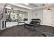 Well-equipped community gym with weight machines and benches at 100 Central Ave # D509, Sarasota, FL 34236