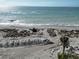 Beach view from the property at 4074 N Beach Rd, Englewood, FL 34223