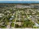 Panoramic aerial view of a neighborhood, showcasing the layout and surrounding environment at 4344 Ozark Ave, North Port, FL 34287