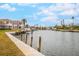 Waterfront property with a view of a canal and other homes at 721 Binnacle Point Dr, Longboat Key, FL 34228