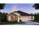 Charming one-story home with stone and shingle accents at 25488 Calusa Dr, Punta Gorda, FL 33955