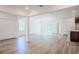 Open concept living area with sliding door to patio at 1372 Hartsdale St, North Port, FL 34287