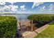 Private waterfront access with steps to the water at 6268 Palma Del Mar S Blvd # 204, St Petersburg, FL 33715