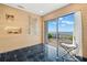 Bathroom with ocean view and modern finishes at 200 Colony Point S Rd, St Petersburg, FL 33705