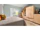 Bedroom with unique built-in shelving and window seat at 200 Colony Point S Rd, St Petersburg, FL 33705