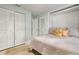 Guest bedroom with built-in murphy bed and closet at 200 Colony Point S Rd, St Petersburg, FL 33705