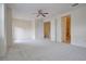 Large main bedroom with en-suite bathroom access at 1344 Ribolla Dr, Palm Harbor, FL 34683