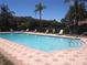 Community pool with surrounding patio at 1344 Ribolla Dr, Palm Harbor, FL 34683