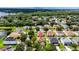 Aerial view showing home's location in neighborhood at 10617 Bamboo Rod Cir, Riverview, FL 33569