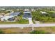 Modern home situated in a neighborhood with other new constructions at 10071 Kingsville Dr, Port Charlotte, FL 33981