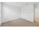 Bright bedroom with carpet flooring and double door closet at 7760 Gilchrist Springs Dr, Parrish, FL 34219