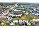 An aerial view of a community featuring mature trees and beautiful landscaping at 2814 Somerset Park Dr # 202, Tampa, FL 33613