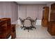 Bright dining area with table and chairs, wood cabinets at 2587 Blackwood Cir, Clearwater, FL 33763