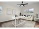 Bright home office with hardwood floors and modern furniture at 5818 18Th S Ave, Gulfport, FL 33707