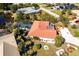 Aerial view of property, pool and landscaping at 901 Don Juan Ct, Punta Gorda, FL 33950