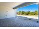 Covered patio with view of backyard at 1564 Laurel Brook Ln, Port Charlotte, FL 33953