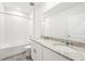 Bright bathroom with double vanity and granite countertop at 31650 Malbec Dr, Brooksville, FL 34602