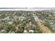 Bird's eye view of the neighborhood near the water at 2514 Beach S Blvd, Gulfport, FL 33707