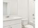 Clean bathroom with white vanity, toilet, and bathtub at 14037 Crutchfield Ct, Parrish, FL 34219