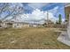 Large backyard with a view of neighboring homes at 3531 Oxford Dr, Holiday, FL 34691