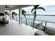 Relaxing balcony boasting stunning water and city views at 7801 9Th S Ave, St Petersburg, FL 33707