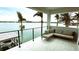 Serene balcony offering breathtaking waterfront views at 7801 9Th S Ave, St Petersburg, FL 33707