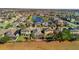 Community view showcasing houses and a lake at 1570 Fox Grape Loop, Lutz, FL 33558