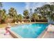 Inviting swimming pool in backyard at 1344 Springdale St, Clearwater, FL 33755