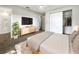 Spacious main bedroom with large closet and ensuite bathroom at 4642 Spahn St, Sarasota, FL 34232