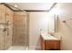 Updated bathroom with shower and vanity at 20102 Blue Daze Ave, Tampa, FL 33647