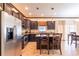 Modern kitchen with stainless steel appliances and an island at 20102 Blue Daze Ave, Tampa, FL 33647