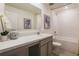 Clean bathroom with bathtub, shower, and vanity at 17412 Wellsley Ave, Port Charlotte, FL 33954