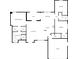 Open floor plan with primary bedroom, 2 additional bedrooms, and 2-car garage at 7431 39Th E Ct, Sarasota, FL 34243