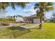 Relaxing hammock overlooking the pool and canal at 505 Sally Lee Dr, Ellenton, FL 34222