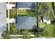 Aerial view of a house and surrounding neighborhood at 8115 61St N St, Pinellas Park, FL 33781