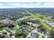 Aerial view of neighborhood and recreational facilities at 8115 61St N St, Pinellas Park, FL 33781