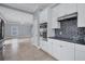 Modern kitchen featuring white cabinets and stainless steel appliances at 8115 61St N St, Pinellas Park, FL 33781